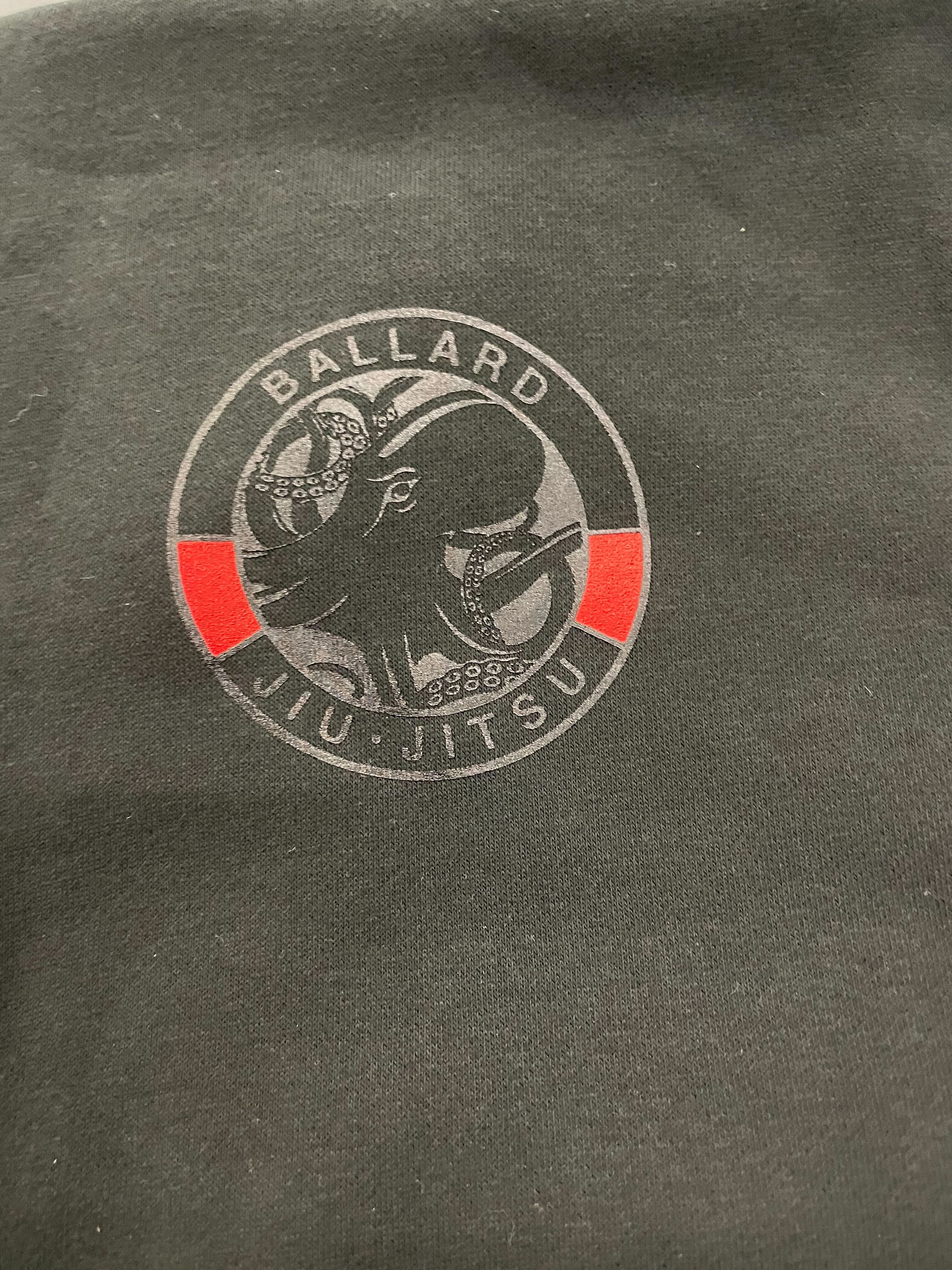Ballard Jiu Jitsu zip-up hoodie